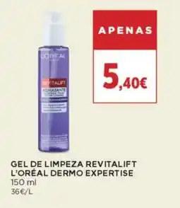 El Corte Inglés Gel de limpeza revitalift l'oréal dermo expertise promoção