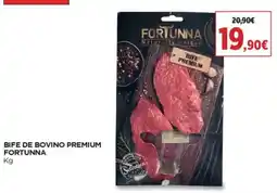 El Corte Inglés Bife de bovino premium fortunna promoção