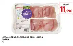 El Corte Inglés Medalhões de lombo de peru mimos coren promoção
