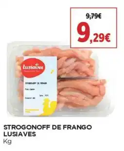 El Corte Inglés Strogonoff de frango lusiaves promoção