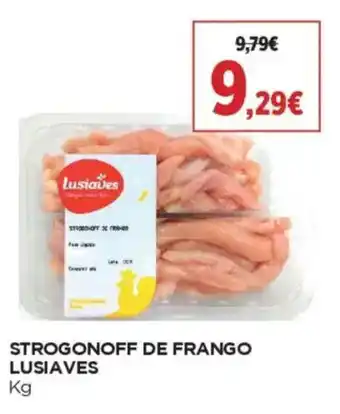 El Corte Inglés Strogonoff de frango lusiaves promoção