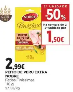 El Corte Inglés Peito de peru extra nobre promoção