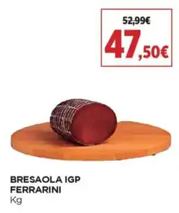 El Corte Inglés Bresaola igp ferrarini promoção