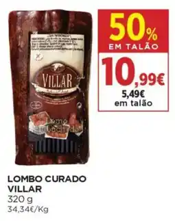 El Corte Inglés Lombo curado villar promoção