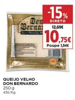El Corte Inglés Queijo velho don bernardo promoção