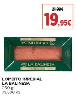 El Corte Inglés Lombito imperial la balinesa promoção