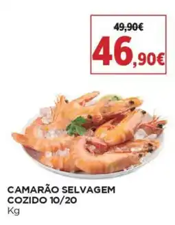 El Corte Inglés Camarão selvagem cozido 10/20 promoção