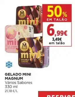 El Corte Inglés Gelado mini magnum promoção