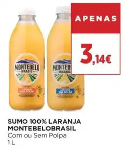 El Corte Inglés Sumo 100% laranja montebelobrasil promoção