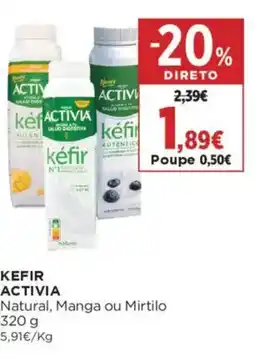 El Corte Inglés Kefir activia promoção