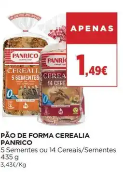 El Corte Inglés Pão de forma cerealia panrico promoção
