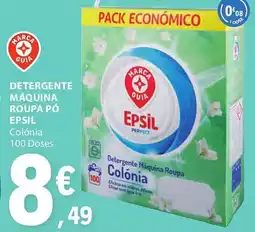 E.Leclerc Detergente máquina roupa pó epsil promoção