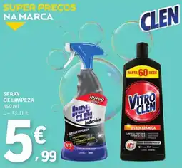 E.Leclerc Spray de limpeza promoção