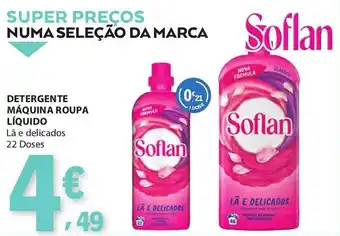 E.Leclerc Detergente máquina roupa líquido promoção