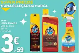 E.Leclerc Spray limpa móveis promoção