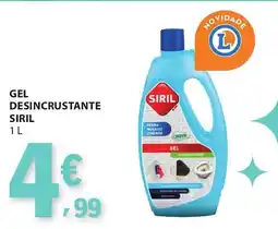 E.Leclerc Gel desincrustante siril promoção