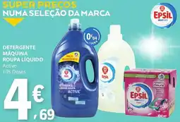 E.Leclerc Detergente máquina roupa líquido promoção
