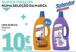 E.Leclerc Cera acrílica madeiras promoção