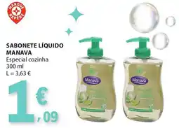 E.Leclerc Sabonete líquido manava promoção