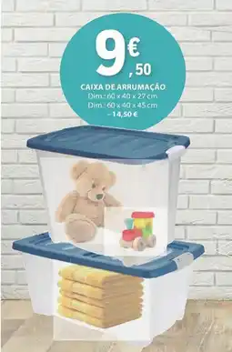E.Leclerc Caixa de arrumação promoção