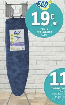E.Leclerc Tábua de engomar €co+ promoção