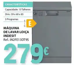 E.Leclerc Máquina de lavar loiça indesit promoção