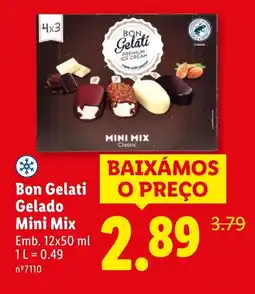 Lidl Bon Gelati Gelado Mini Mix promoção