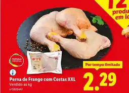 Lidl Perna de Frango com Costas XXL promoção