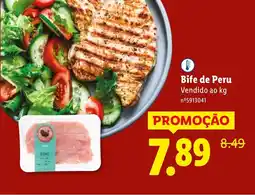 Lidl Bife de Peru promoção