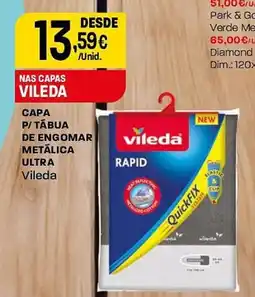 Intermarché Capa p/tábua de engomar metálica ultra vileda promoção