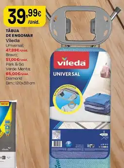 Intermarché Tábua de engomar Vileda Universal promoção
