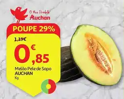 Auchan Melão Pele de Sapo AUCHAN promoção
