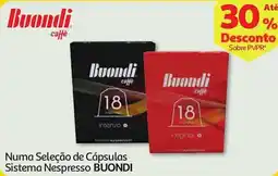 Auchan Numa Seleção de Cápsulas Sistema Nespresso BUONDI promoção