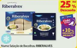 Auchan Numa Seleção de Bacalhau RIBERALVES promoção
