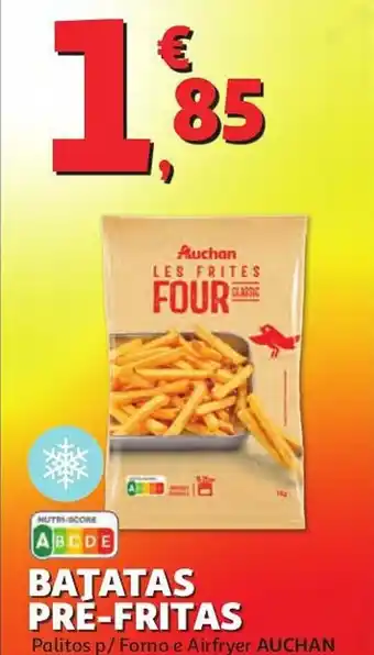 Auchan Batatas pre-fritas promoção