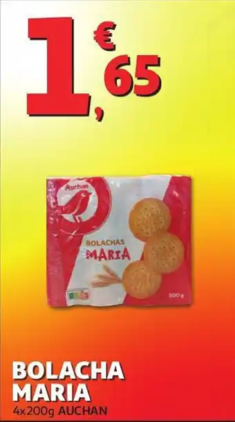 Auchan Bolacha maria promoção