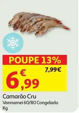 Auchan Camarão Cru promoção