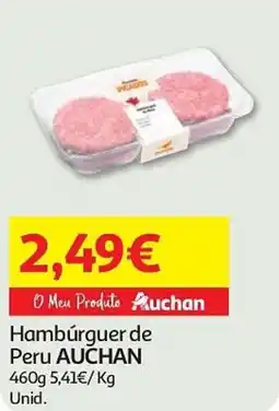 Auchan Hambúrguer de Peru AUCHAN promoção