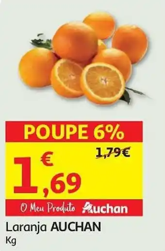 Auchan Laranja AUCHAN promoção