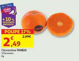 Auchan Clementina TANGO S/Sementes promoção