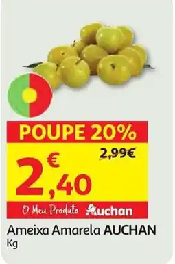 Auchan Ameixa Amarela AUCHAN promoção