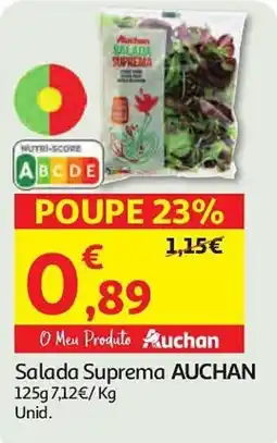 Auchan Salada Suprema AUCHAN promoção