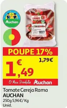 Auchan Tomate Cereja Rama AUCHAN promoção