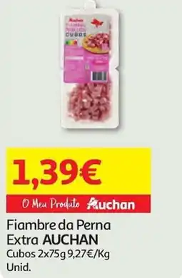 Auchan Fiambre da Perna Extra AUCHAN promoção