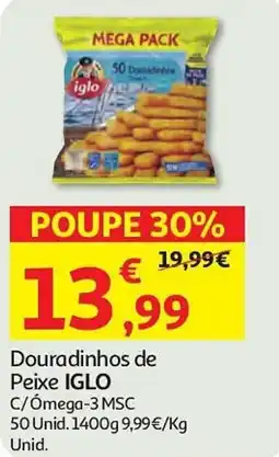 Auchan Douradinhos de Peixe IGLO promoção
