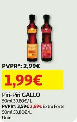 Auchan Piri-Piri GALLO promoção