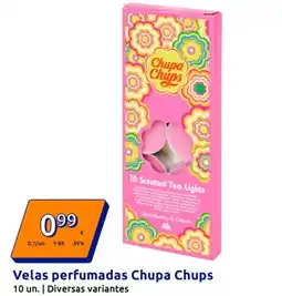 Action Velas perfumadas Chupa Chups promoção