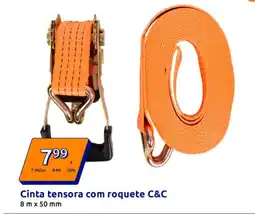 Action Cinta tensora com roquete C&C promoção