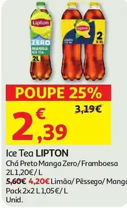 Auchan Ice Tea LIPTON promoção