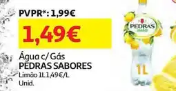 Auchan Água c/ Gás PEDRAS SABORES Limão promoção
